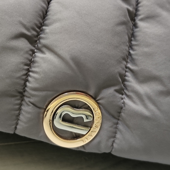 Lord & Taylor Bernardo EcoPlume Packable Walker in Charcoal Women's Size Medium - Picture 9 of 14